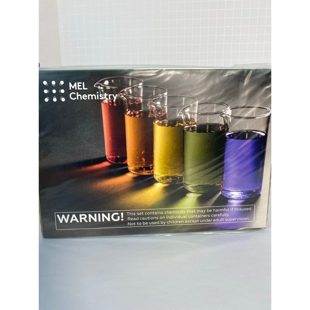 MEL Science Colorful Chemistry Experiment Kit STEM Science Set Age 10+ NIB